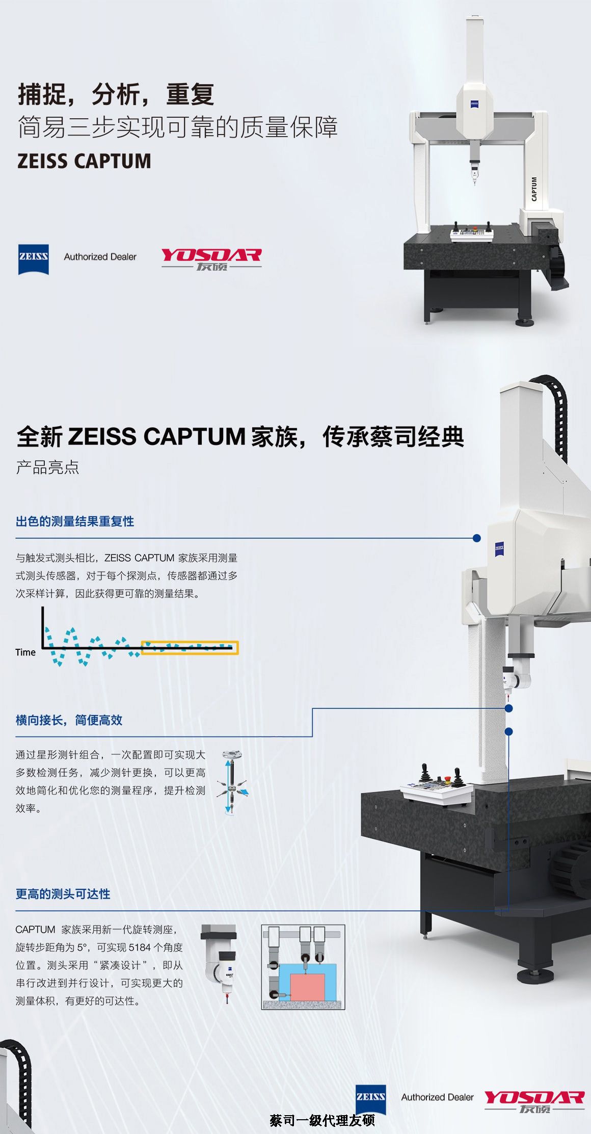 涪陵蔡司涪陵三坐标CAPTUM